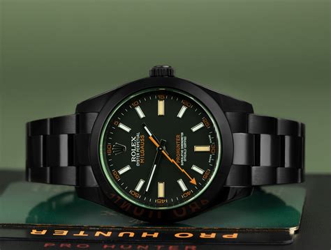 blacked out rolex pro hunter|Rolex milgauss pro hunter.